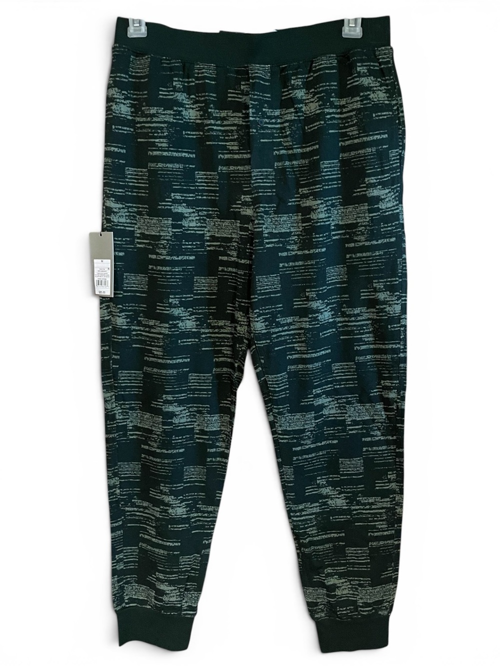 Goodfellow & Co Mens Medium Green Camo Knit Tapered Jogger Pants NWT